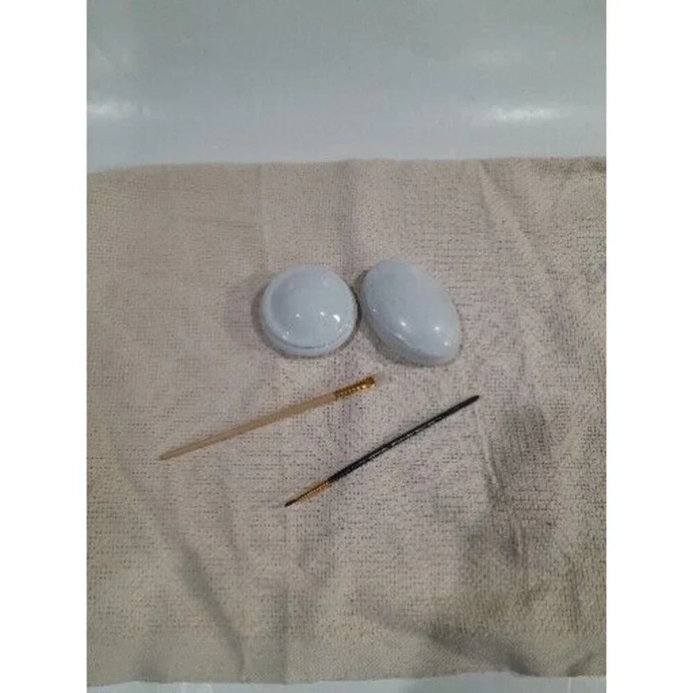 Limoges Vanity Set, Blank, 2 Piece